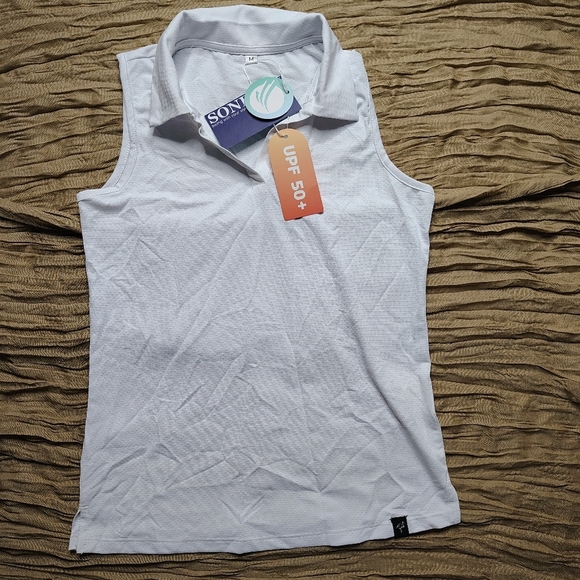 Lot 3 Basic Top Tees 2 Universal Thread White& Black 1 Soneven Golf White Sz M - Picture 8 of 15